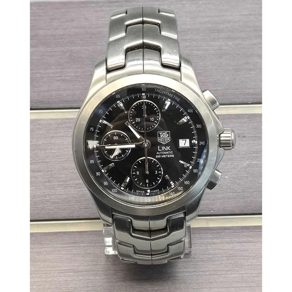Tag Heuer CFJ2110 CG0021 Stainless Steel 40mm Watch (GNP010782)
